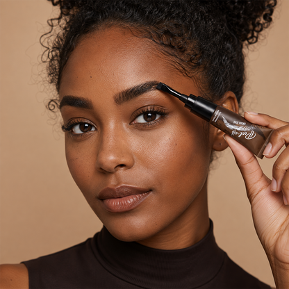 Waterproof Brow Tint – Peel‑off, easy apply. Covers greys