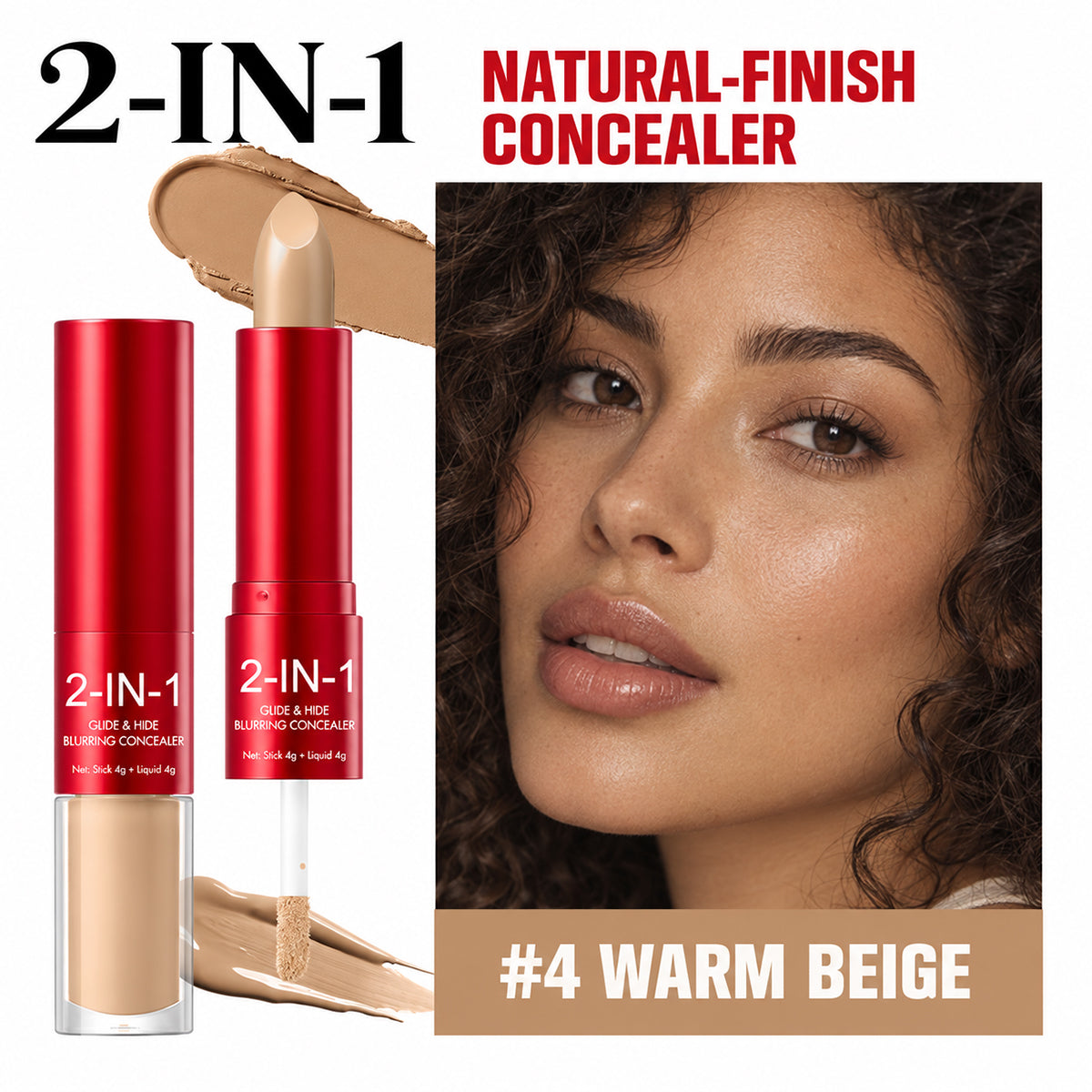 2-in-1 Blurring Concealer – Multi-Use Smoothing Makeup Stickrfectly