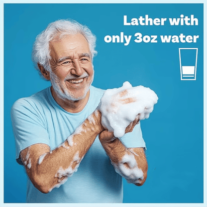 🎁Last Day 49% OFF - Freshness Anytime, Anywhere! 25 Large Rinse-Free Bathing Wipes for Adults
