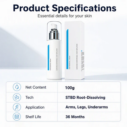 🎉50% Off! ✨Soothing Hair Removal Cream for Sensitive Skin