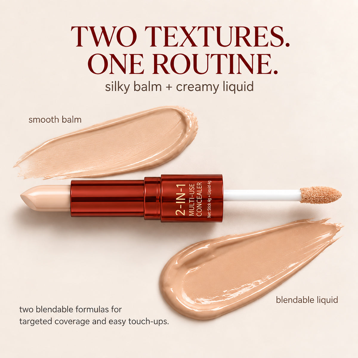2-in-1 Blurring Concealer – Multi-Use Smoothing Makeup Stickrfectly