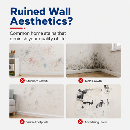 🛠️ Waterproof Wall Repair Paste with Integrated Roller Brush – Easy DIY Solution for Cracks, Holes & Wall Damage