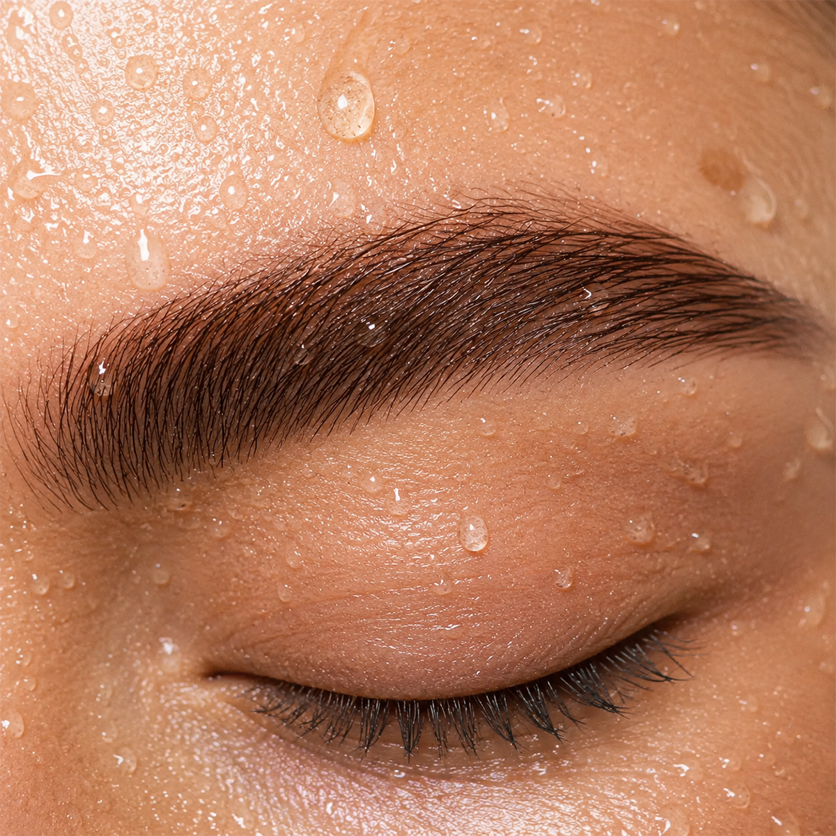 Waterproof Brow Tint – Peel‑off, easy apply. Covers greys