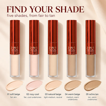 2-in-1 Blurring Concealer – Multi-Use Smoothing Makeup Stickrfectly