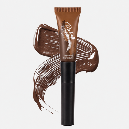 Waterproof Brow Tint – Peel‑off, easy apply. Covers greys