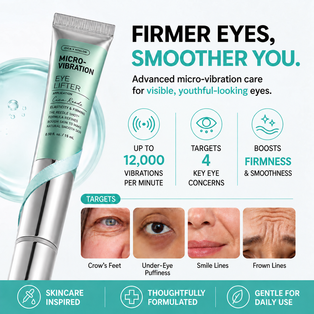 #1Viral PDRN Micro-Vibration Eye Applicator Cream